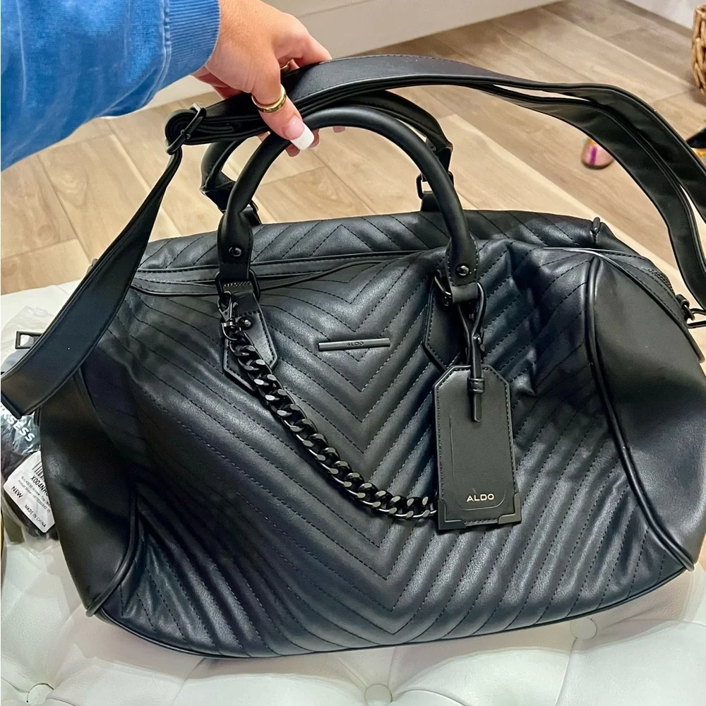 Aldo Black Travel Bag